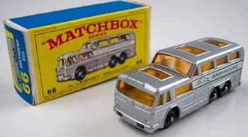 Greyhound American Bus by Matchbox Moko Lesney