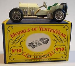 1908 Grand Prix Mercedes Models of Yesteryear by Matchbox Lesney