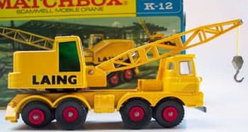 Scammell Mobile Crane by Matchbox King Size