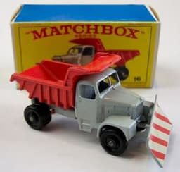 Scammell Snow Plough by Matchbox Lesney