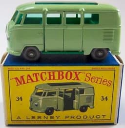 Volkswagen Camper Caravan by Matchbox Moko Lesney