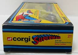 MEGA RARE 1979 CORGI SUPERMAN GIFT SET 21 - 3 VEHICLES - MINT IN BOX!!
