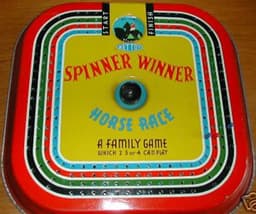 Spinner Winner Horse Race Game by Mettoy