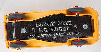 Mg Midget Sports Car by Dinky Toys Ref 102