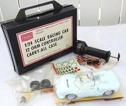 ? ? MIB SEARS SLOT CAR CASE CONTROLLER CHAPARRAL LOUIS MARX TOYS 1/24 SCALE ?