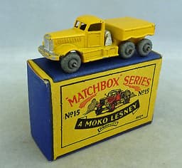 Moko Lesney Matchbox Toys MB15a Prime Mover Tractor Unit YELLOW