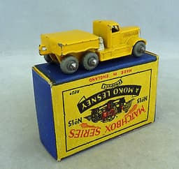 Moko Lesney Matchbox Toys MB15a Prime Mover Tractor Unit YELLOW