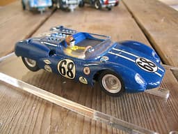 MONOGRAM COOPER 1/32 Russkit motor - superb vintage slot car. Another real gem !
