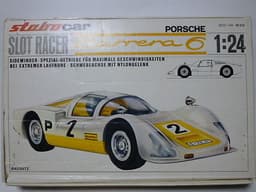 OLD stabocar "PORSCHE carrera 6" SLOT CAR KIT 1/24
