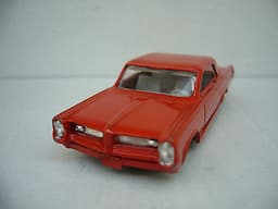 RARE "F" Type Boxed Lesney Matchbox Series 1-75 Red Pontiac GP Coupe No 22c
