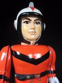 RARE VINTAGE MAT ASTRONAUT SPACE ROBOT BATTERY OPERATED TOY BULLMARK JAPAN