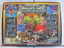 Rare Vintage - Waddingtons Dark World - Dragon\'s Gate Board Game - 100% Complete
