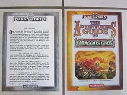 Rare Vintage - Waddingtons Dark World - Dragon\'s Gate Board Game - 100% Complete