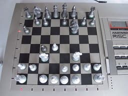 Saitek Risc 2500 2Mb Ram chess computer Rare elo 2300 schachcomputer