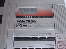 Saitek Risc 2500 2Mb Ram chess computer Rare elo 2300 schachcomputer