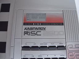 Saitek Risc 2500 2Mb Ram chess computer Rare elo 2300 schachcomputer