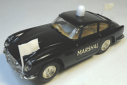 Aston Martin DB4 Marshals Car by Scalextric