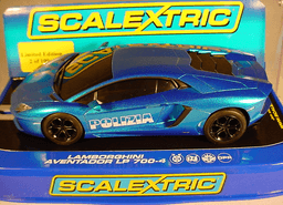 Scalextric Lamborghini Polizia Aventador ref C3264 Limited Edition of 100