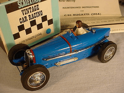 Scalextric Perris Bugatti 59 C95 in Blue