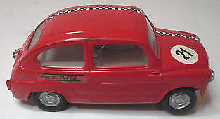 Scalextric Race Tuned Fiat Tc 600 Bambino Red C99