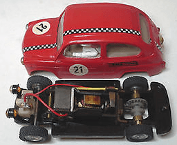 Scalextric Race Tuned Fiat Tc 600 Bambino Red C99