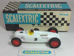 SCALEXTRIC Tri-ang Vintage 1960\'s Race Tuned AUTO-UNION 1936 C96 #9 (EXCELLENT)