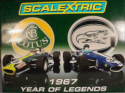 Scalextric Year of Legends Lotus 49 Eagle Weslake 36 Set C2923a