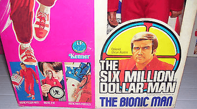 Six Million Dollar Man Action Figure by Kenner
