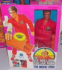 Six Million Dollar Man Action Figure by Kenner