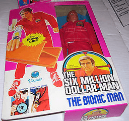Six Million Dollar Man Action Figure by Kenner