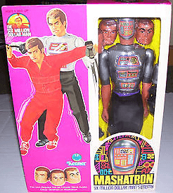Six Million Dollar Man Maskatron Action Figure by Kenner