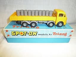 Spot On AEC 110 / 3D Mammoth flat float + sides with oil drum load A.E.C. Triang