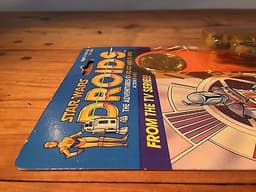 Vintage BOBA FETT MOC ON DROID CARD! A rare beauty!!!