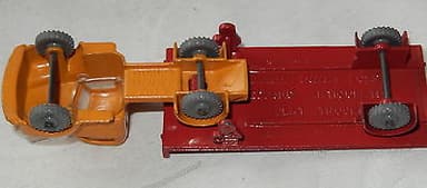 VINTAGE DINKY DUBLO BEDFORD ARTICULATED FLAT TRUCK - NEAR MINT - BOXED