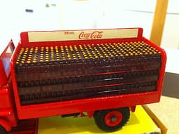 VINTAGE DINKY TOYS 402 BEDFORD T.K.COCA-COLA TRUCK PERFECT MINT & BOXED