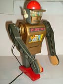 VINTAGE MARX TOYS MADE IN JAPAN 1960\'S MR MERCURY ROBOT ORIGINAL WORKING COND