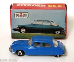 Vintage POLISTIL Citroen DS5 Diecast Car Model Italy RJ38 Club 33 Politoys