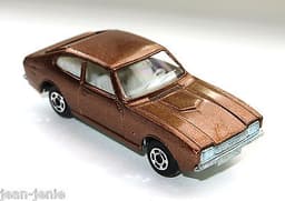 Vintage POLISTIL Ford Capri II Diecast Car Model Italy RJ18 Club 33 Politoys
