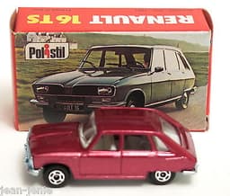 Vintage POLISTIL Renault 16 Diecast Car Model Italy RJ27 1970\'s Club 33 Politoys