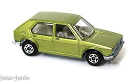 Vintage POLISTIL Volkswagen VW Golf Diecast Car Model Italy RJ51 1970\'s Politoys