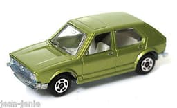 Vintage POLISTIL Volkswagen VW Golf Diecast Car Model Italy RJ51 1970\'s Politoys