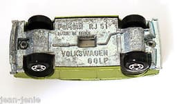 Vintage POLISTIL Volkswagen VW Golf Diecast Car Model Italy RJ51 1970\'s Politoys