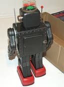 VINTAGE SH HORIKAWA JAPAN FIGHTING ROBOT GEAR MODEL SPACE FIGURE METAL TOY