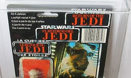 VINTAGE STAR WARS TRILOGO LAST 17 YAK FACE AFA 75 (85/75/80) MOC RARE TRI