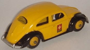 Volkswagen Beetle Swiss PTT by Dinky Toys ref 262