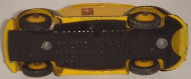 Volkswagen Beetle Swiss PTT by Dinky Toys ref 262