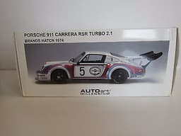 1/18 AUTOART PORSCHE 911 CARRERA RSR TURBO 2.1 #5 BRANDS HATCH 1974 VERY RARE!!