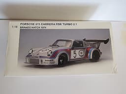 1/18 AUTOART PORSCHE 911 CARRERA RSR TURBO 2.1 #5 BRANDS HATCH 1974 VERY RARE!!