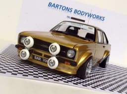 1 18 sunstar Mk2 Escort RS mexico modified classic PINTO rally 40th anniversary