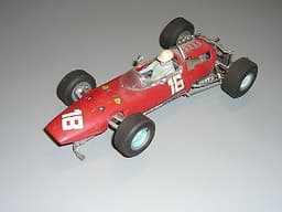 1:24 Scalextric Triang 24C Slot Car Ferrari Formula 1 F1 Ace Super 124 GP 1960s
